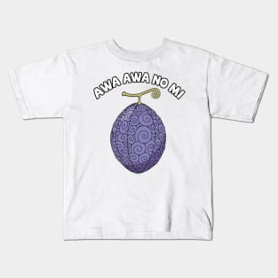 Awa Awa no Mi Devil Fruit Kids T-Shirt